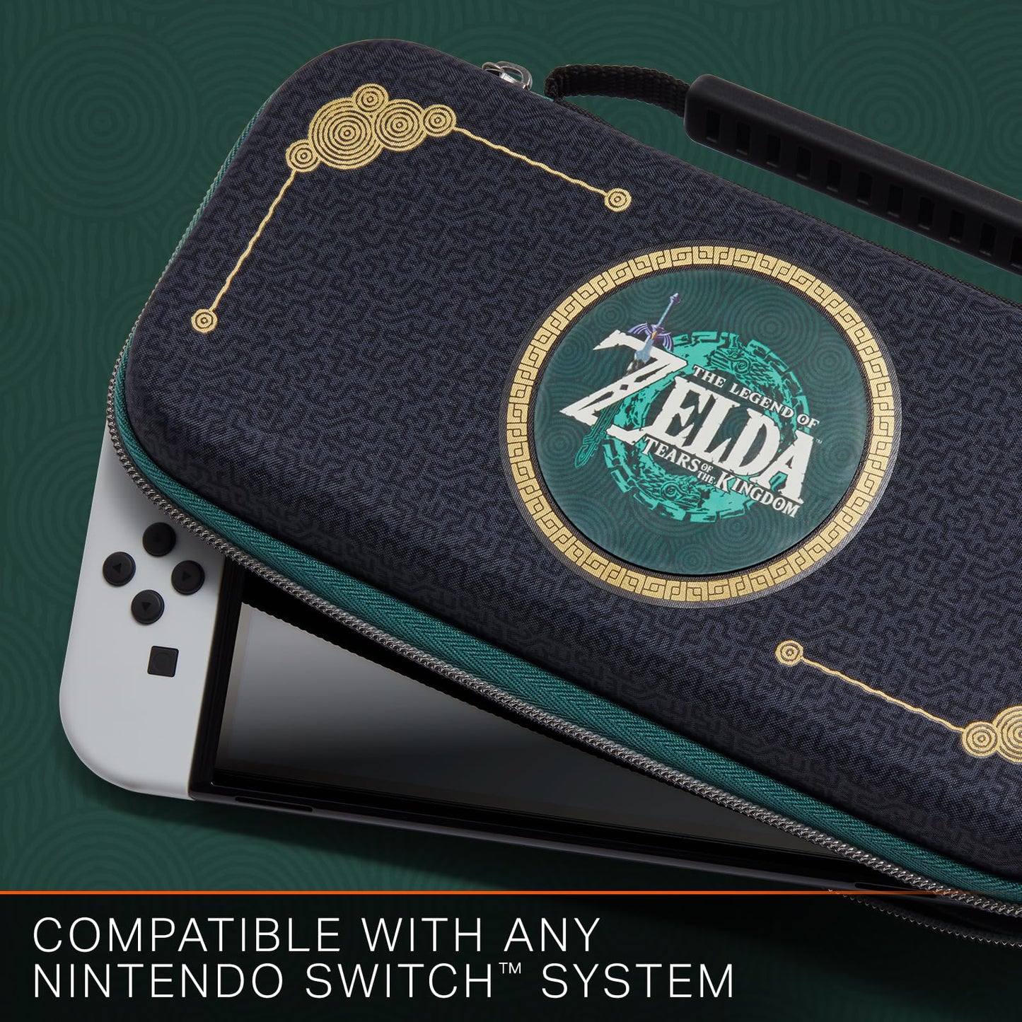 PowerA Protection Case for Nintendo Switch - OLED, Lite, Zelda: Tears of the Kingdom, Standard Size, Officially Licensed