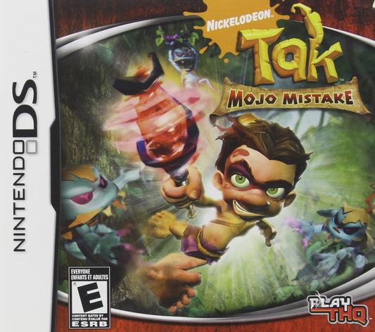 THQ Tak Mojo Mistake - Nintendo DS Game, Model 36138, Engaging Gameplay, Classic Adventure