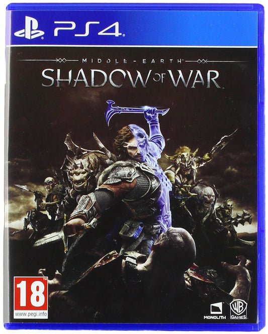 WARNER BROS Middle-earth: Shadow of War Video Game for PS4 - Standard Edition, Model 220359