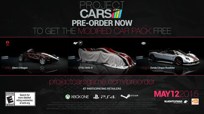 Bandai Namco Project CARS Video Game for PlayStation 4 - Model 12017