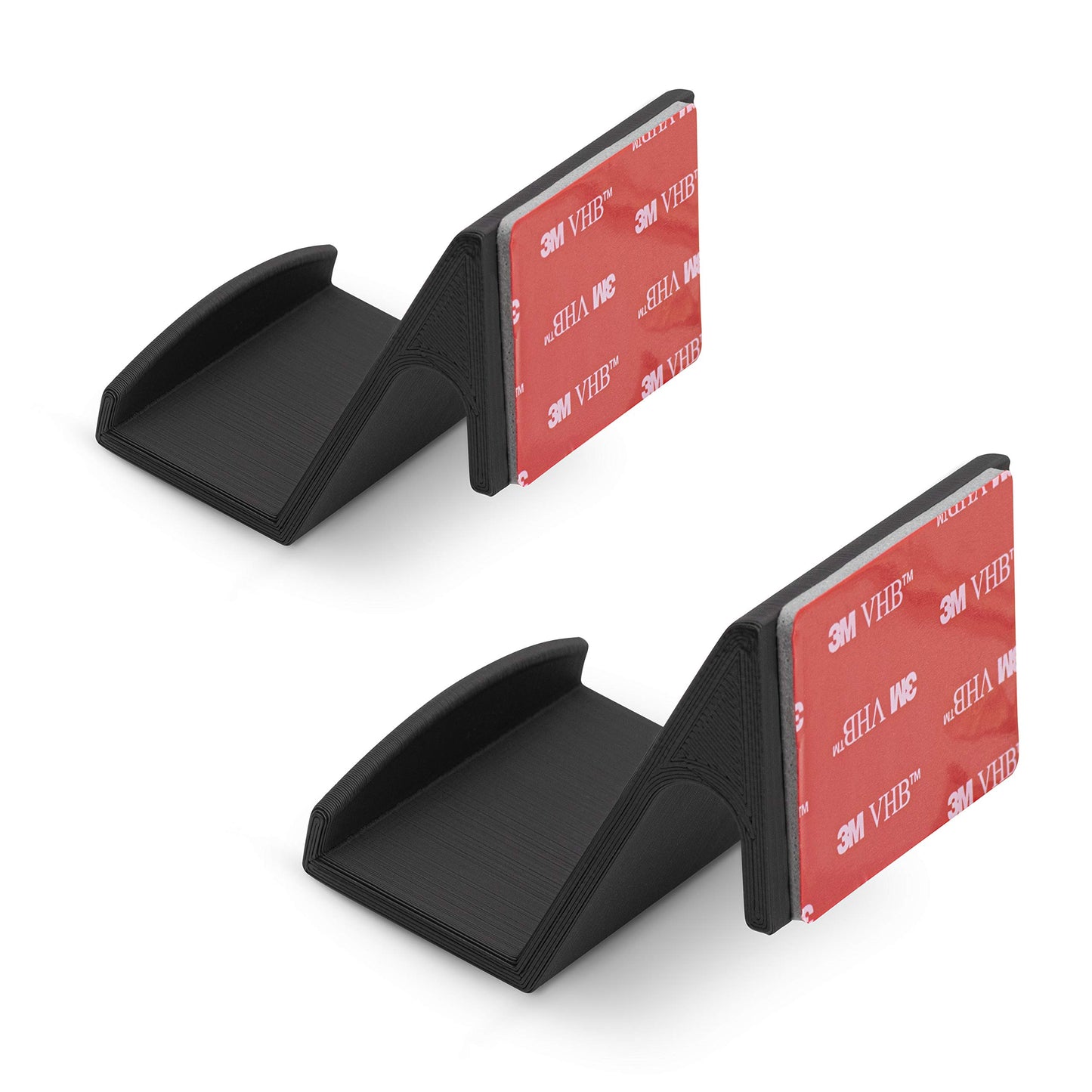 BRAINWAVZ Game Controller Holder Wall Mount Stand - 2 Pack for Xbox, PS5, Switch & More - Easy Install, Fits Latest & Retro Gamepads