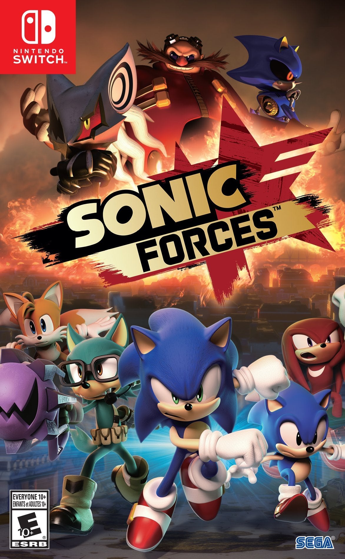 SEGA Sonic Forces: Standard Edition for Nintendo Switch - Model SF-77004-9