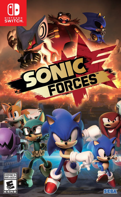 SEGA Sonic Forces: Standard Edition for Nintendo Switch - Model SF-77004-9