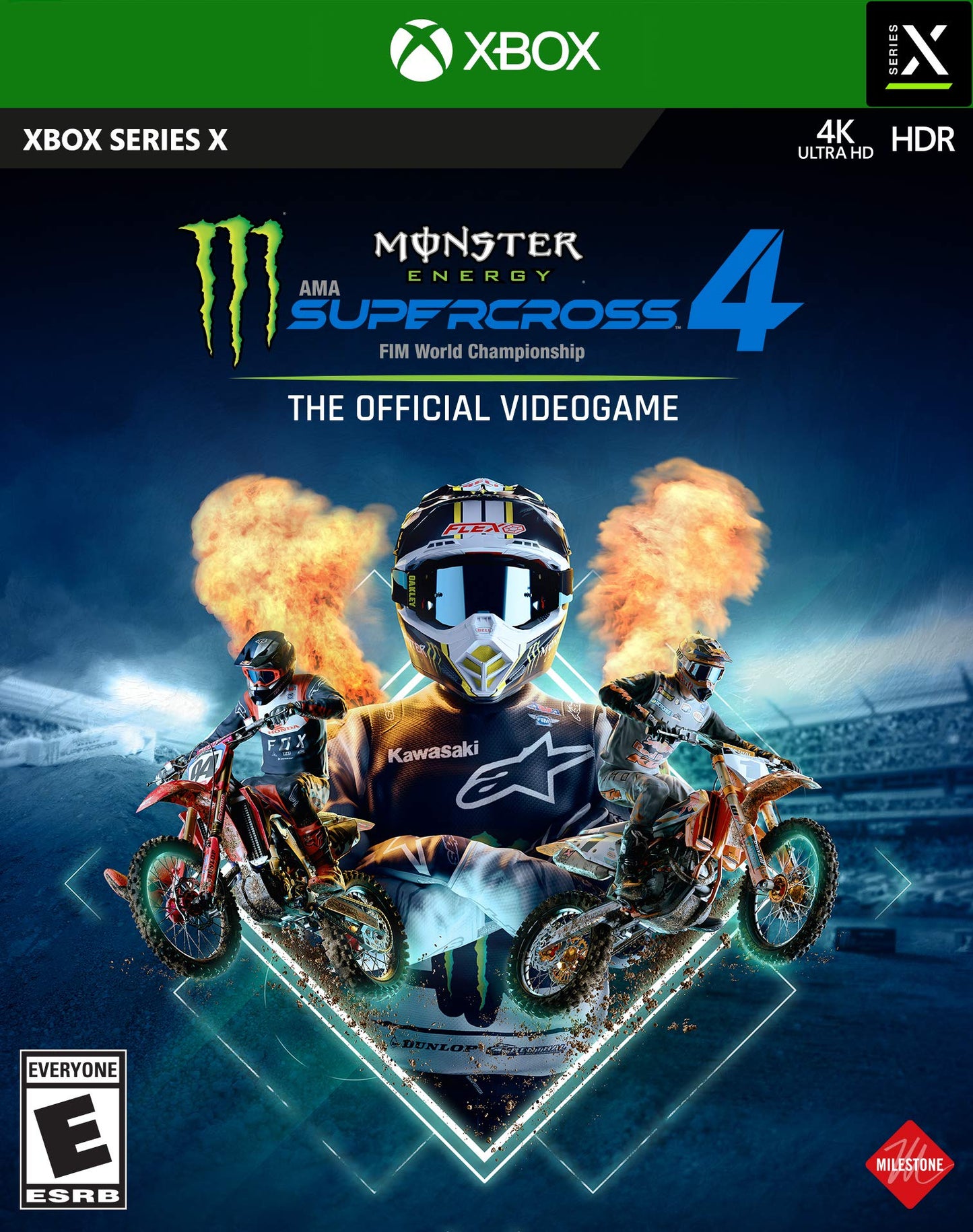 Deep Silver Monster Energy Supercross 4 for Xbox Series X - Model 816819017562