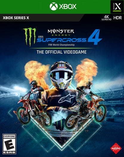 Deep Silver Monster Energy Supercross 4 for Xbox Series X - Model 816819017562