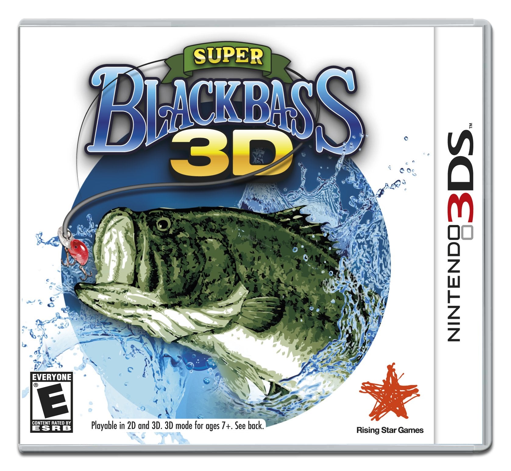 Aksys Super Black Bass 3D Game for Nintendo 3DS - Model 3DS-008