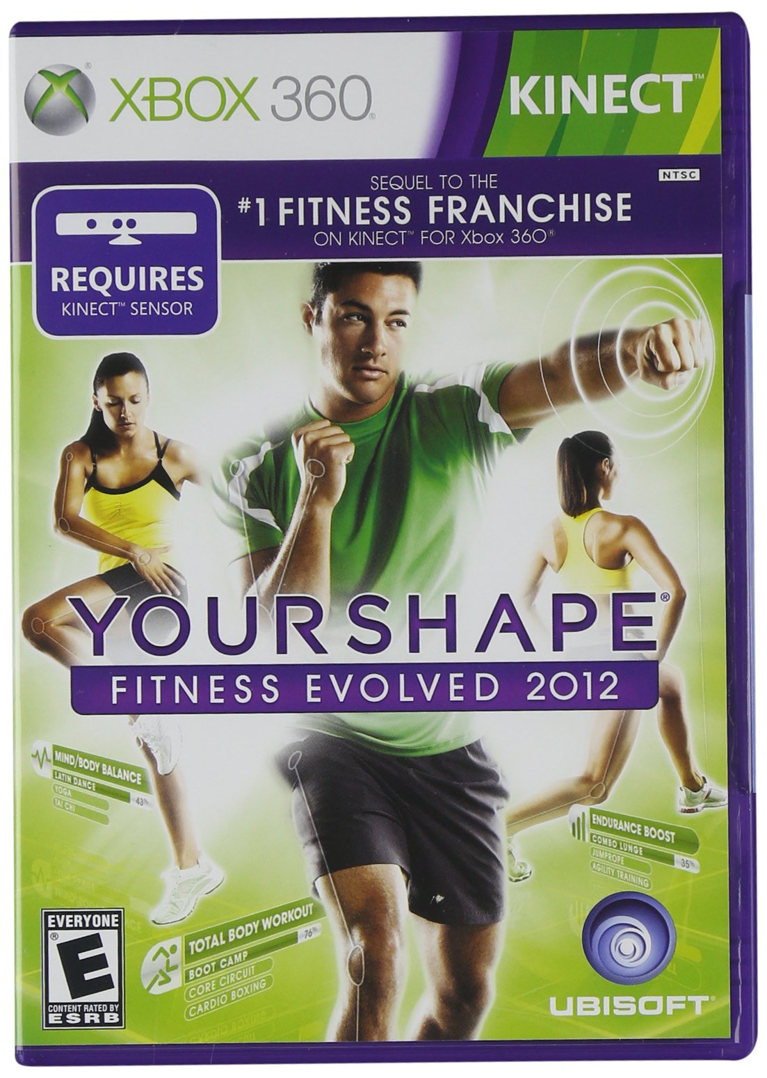 Ubisoft Your Shape Fitness Evolved 2012 - Fitness Game, One Size, One Color, Model E3 2011-ASIN 285