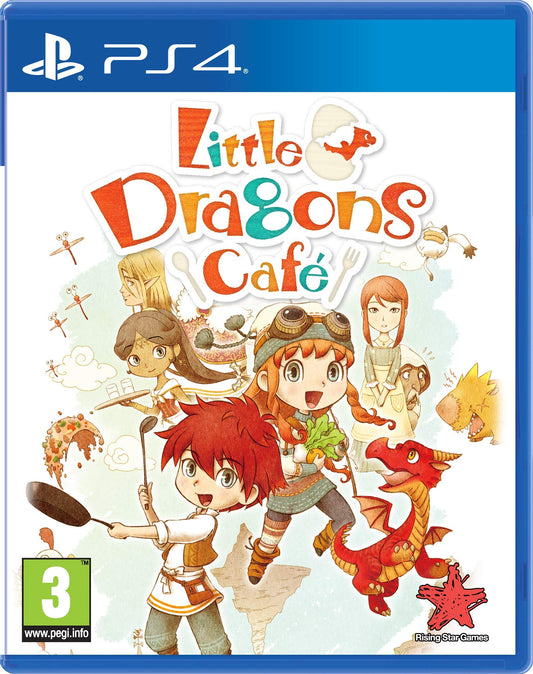 Sony Little Dragons Cafe for PS4 - Model 5060102955320, Engaging Adventure Game