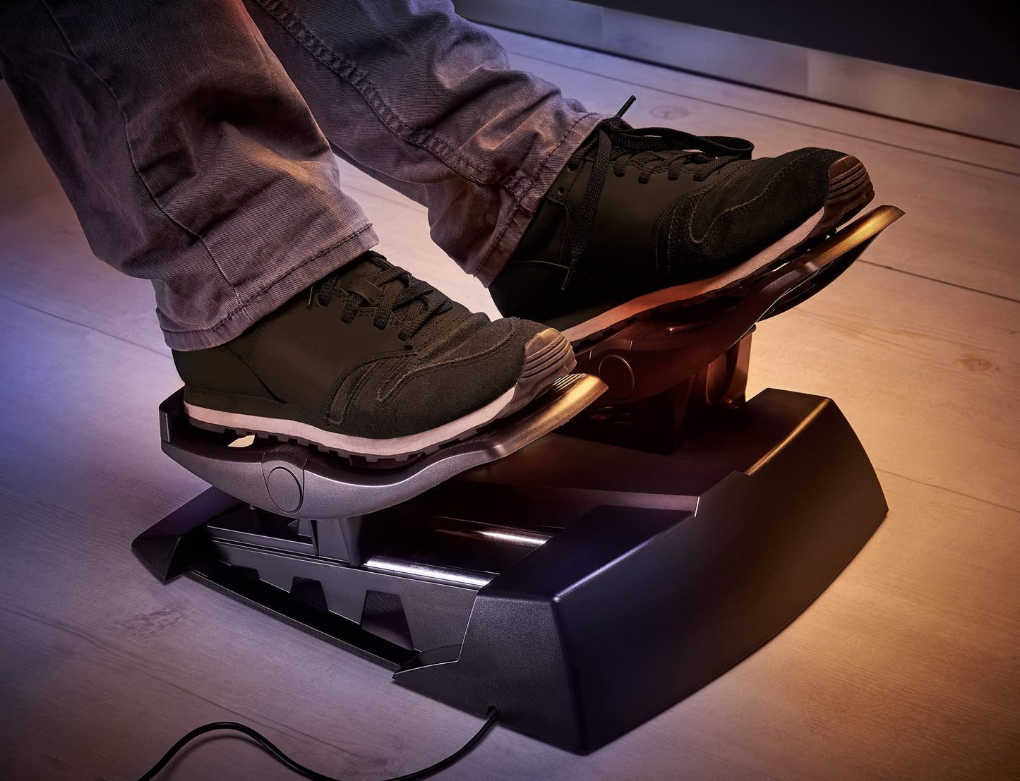 THRUSTMASTER Pedalset USB TFRP Flight Rudder Pedals - Black, Model 2960764