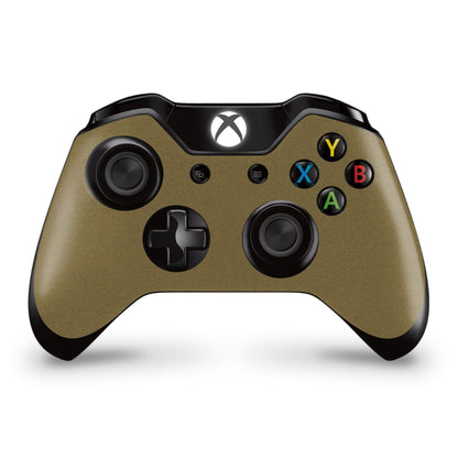 giZmoZ n gadgetZ Xbox One Metallic Gold Console Skin Decal & Controller Skins - Compatible with Xbox One & Kinect