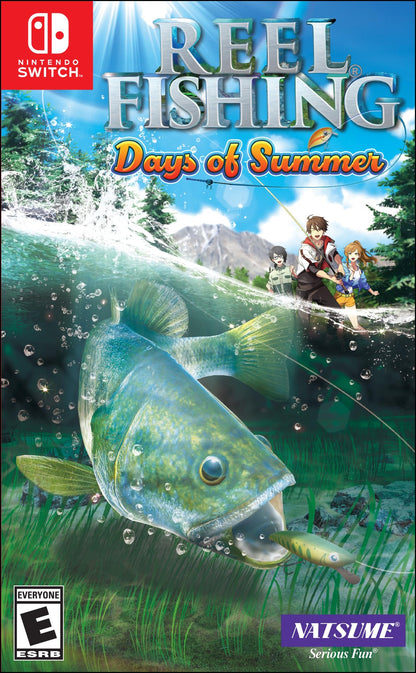 Natsume Reel Fishing: Days of Summer - Nintendo Switch Fishing Simulation Game