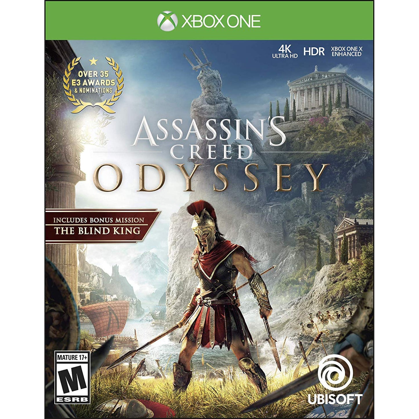 Ubisoft Assassins Creed Odyssey Standard Edition - Xbox One, Model UBP50412175