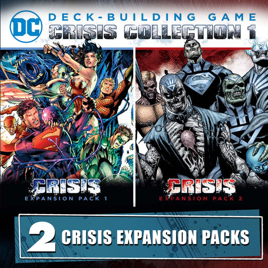 Cryptozoic Entertainment DC Deck-Building Game: Crisis Collection 1 - Multicolor Cardstock
