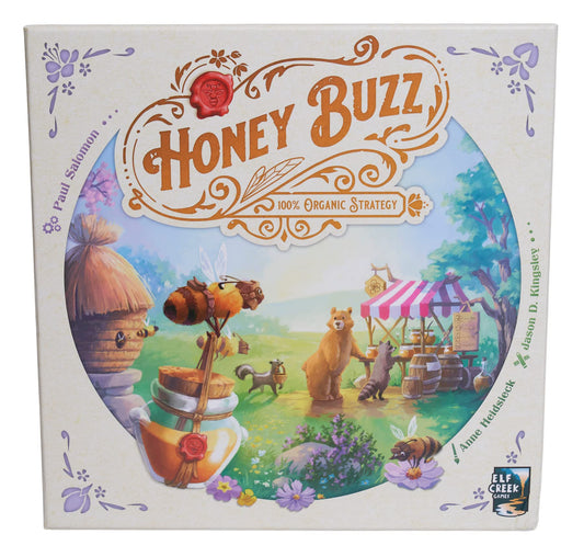 Honey Buzz Board Game - Strategic Worker Placement & Economic Engine Builder - Fun Resource Management Game for Game Nights and Hobbyists