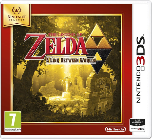 Nintendo The Legend of Zelda: A Link Between Worlds - Nintendo Selects - 3DS - Model CTR-P-BZLPNS - 11.99D x 23.01W x 14