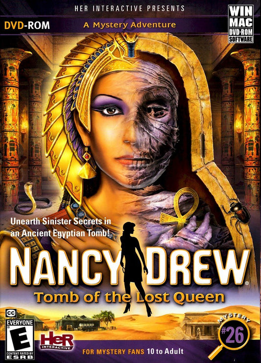 Her Interactive Nancy Drew Game: Tomb of the Lost Queen - Model 26, Adventure Mystery for Young Detectives