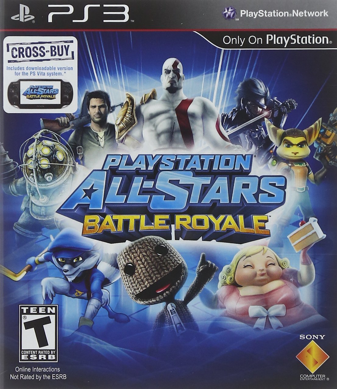 PlayStation All-Stars adventure theme Royale (refurbished)