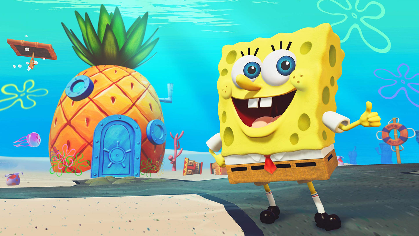 THQ Nordic Spongebob Squarepants: Battle for Bikini Bottom Rehydrated - Shiny Edition - Nintendo Switch - Model 22509