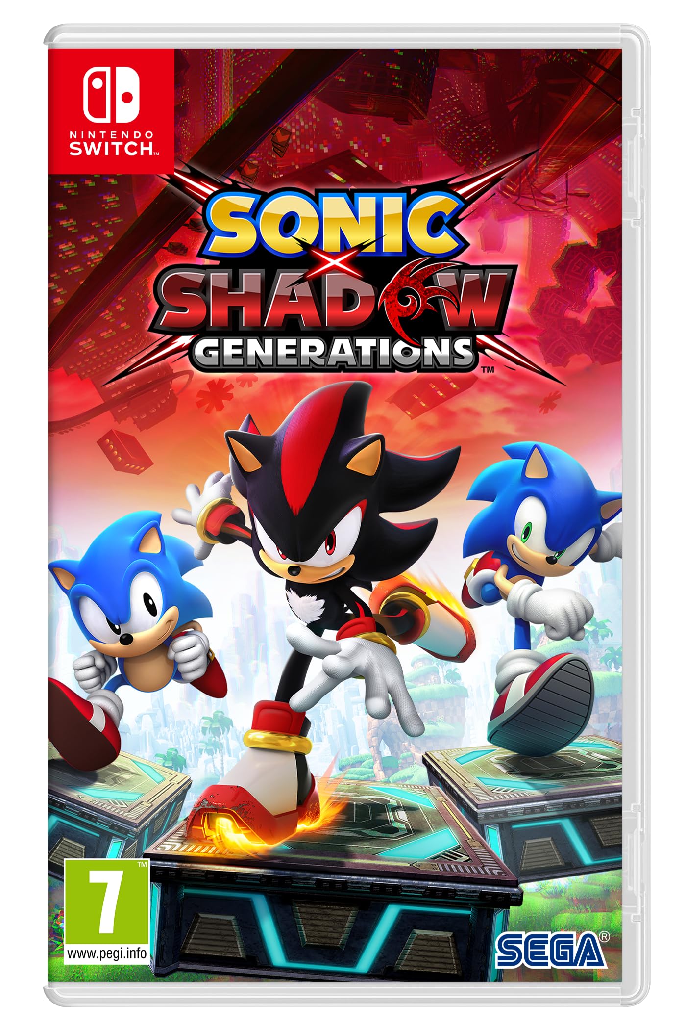 Sonic x Shadow Generations Nintendo Switch Video Game - EU Version Region Free
