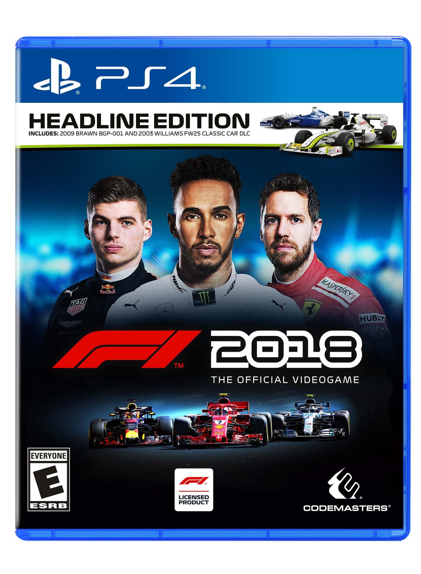 Deep Silver F1 2018 Headline Edition Game for PlayStation 4 - Model D1521