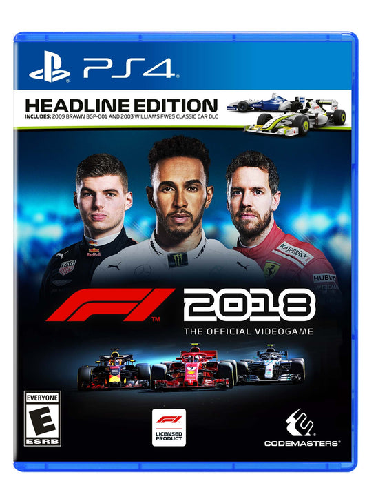 Deep Silver F1 2018 Headline Edition Game for PlayStation 4 - Model D1521