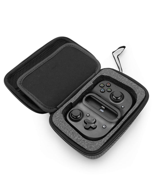 CASEMATIX Mobile Game Controller Case for Razer Kishi - Molded Foam, Black, Durable EVA Design