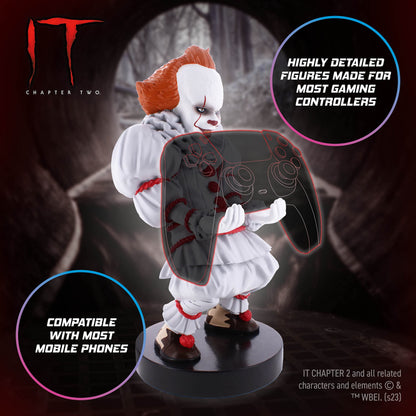 Cableguys Pennywise Cable Guy Controller Holder Stand - Red - Model CGCRDC300135