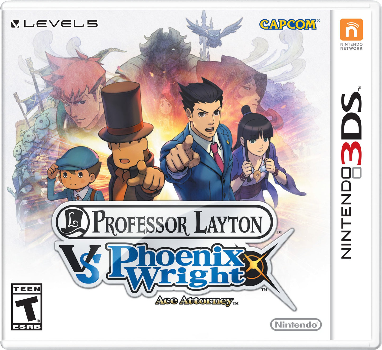 Nintendo Professor Layton vs Phoenix Wright: Ace Attorney - Model CTRPAVSE