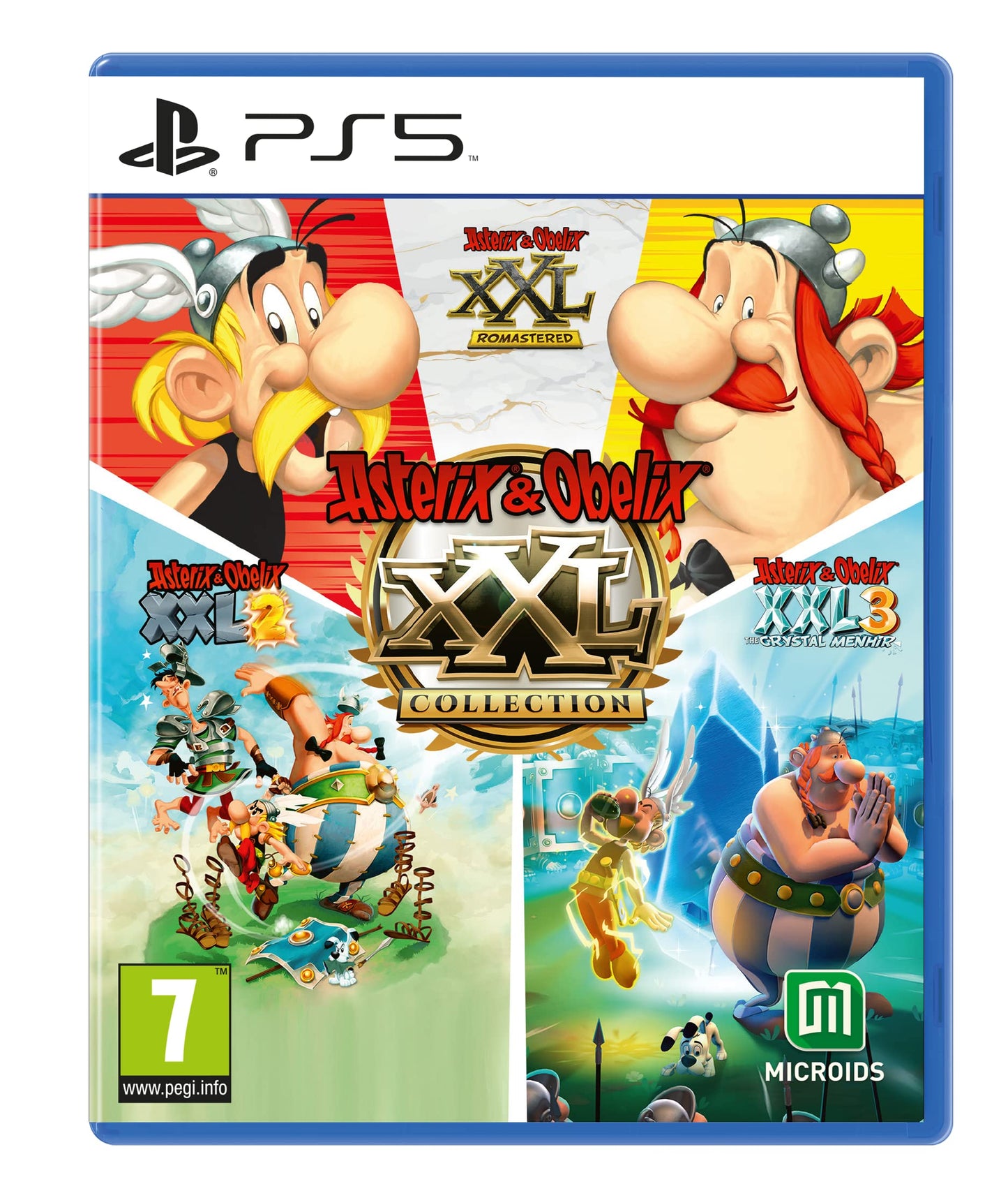 MICROÏDS Asterix & Obelix XXL Collection for PS5 - Includes Games 1, 2 & 3 - Multicolor - Model 3701529502606
