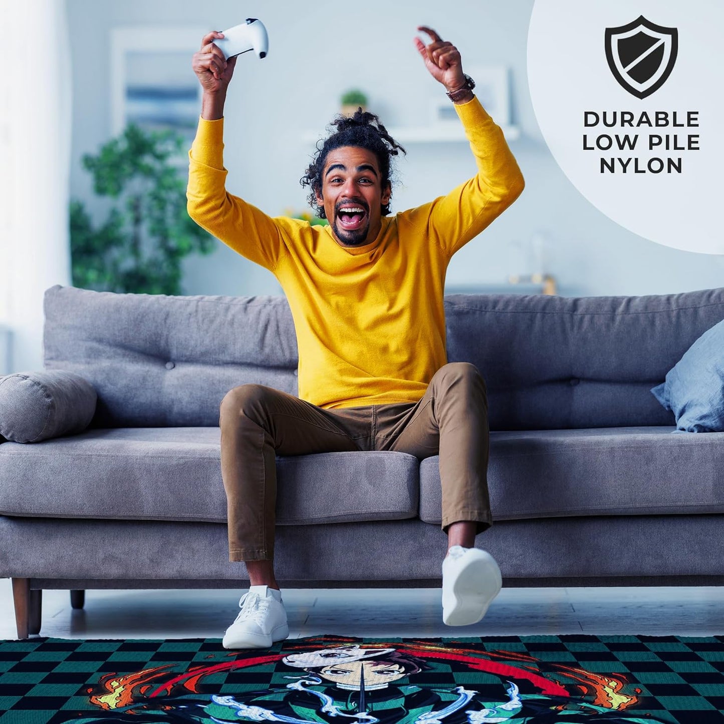 Anime Decor Rug- 62x40 inches