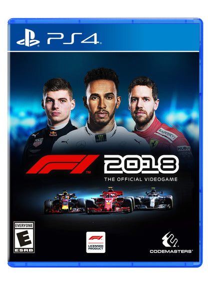 Deep Silver Formula 1 2018 Game - PlayStation 4, Model D1529, Racing Simulation