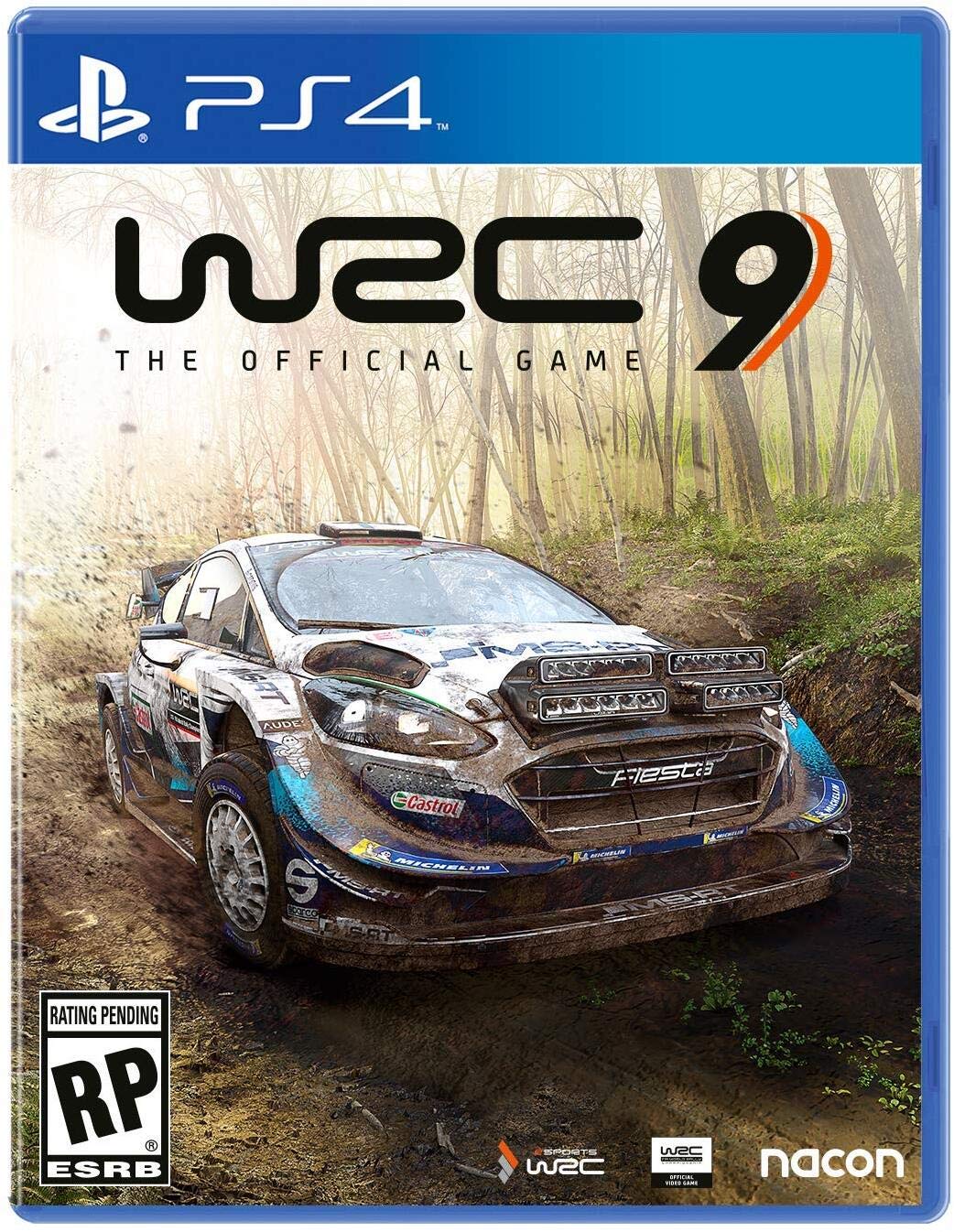 Maximum Games WRC 9 (PS4) - PlayStation 4 Racing Game, Multi-Colored, Model 791583