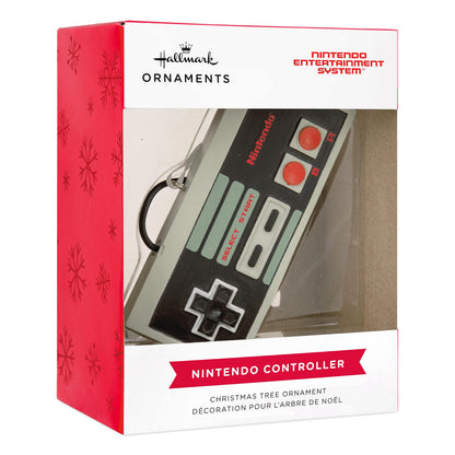 Hallmark NES Video Game Controller Christmas Ornament, 135mm, Classic Nintendo Design