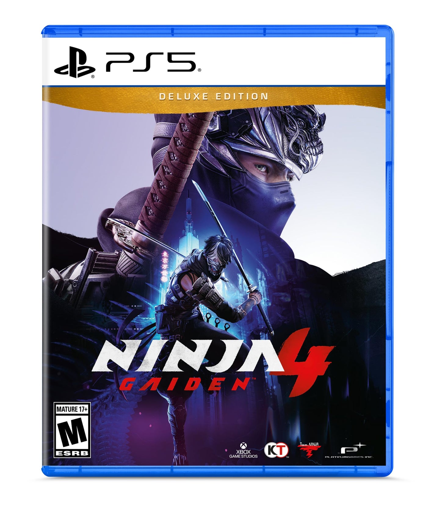 NINJA GAIDEN 4 - Deluxe Edition - PlayStation 5 [Disc + Code in Box]
