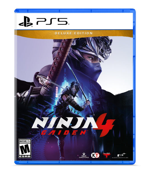 NINJA GAIDEN 4 - Deluxe Edition - PlayStation 5 [Disc + Code in Box]
