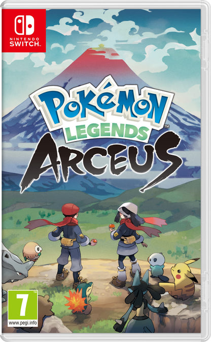 Nintendo Pokemon Legends: Arceus Game for Switch - EU Version, Region Free, Blue, Model 10007305