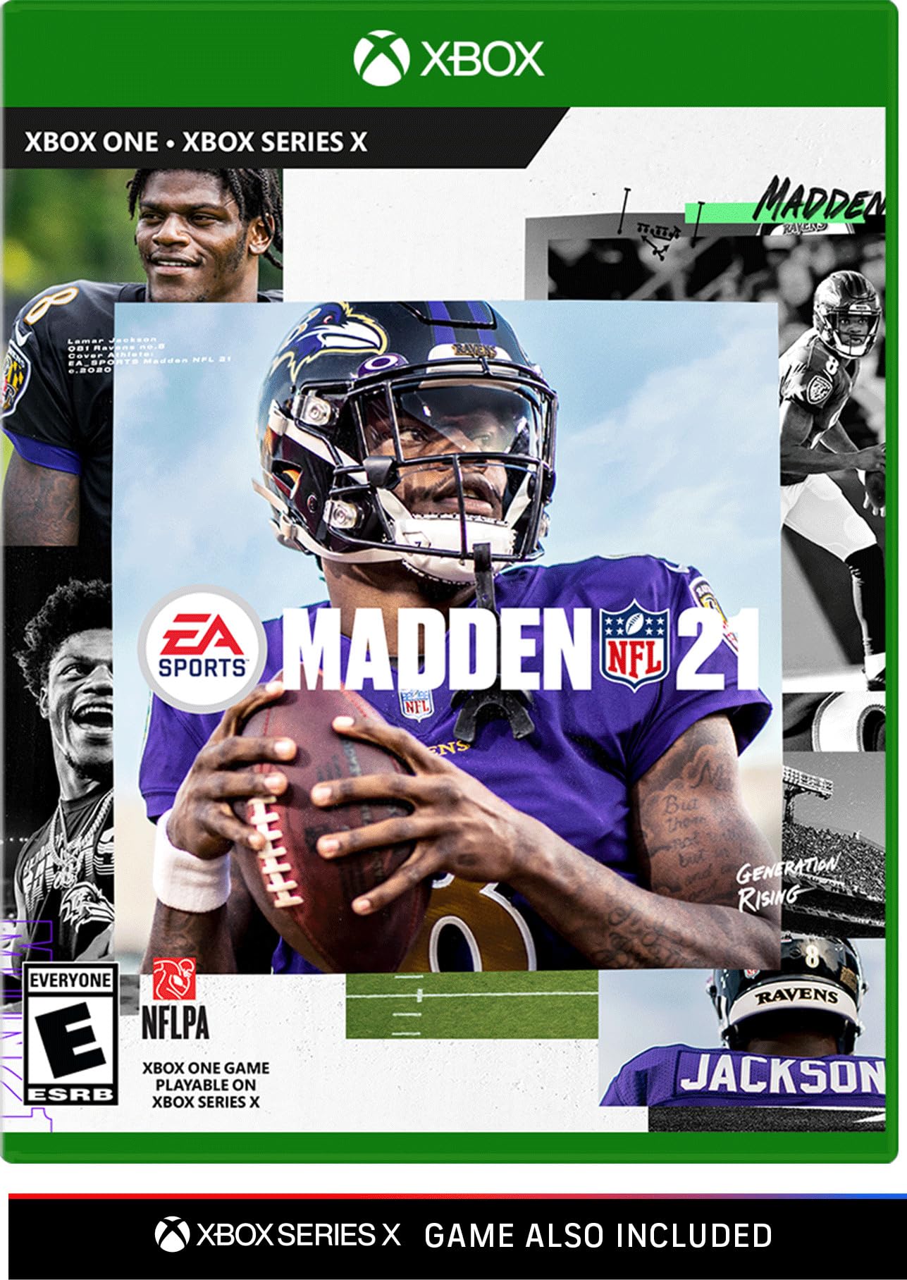 Electronic Arts Madden NFL 21 for Xbox One - Model 37980, Sports Video Game