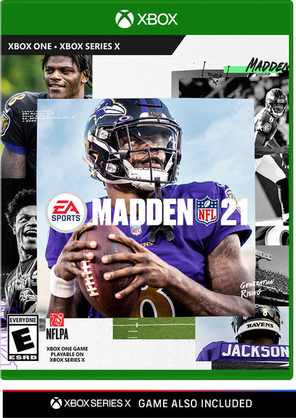 Electronic Arts Madden NFL 21 for Xbox One - Model 37980, Sports Video Game