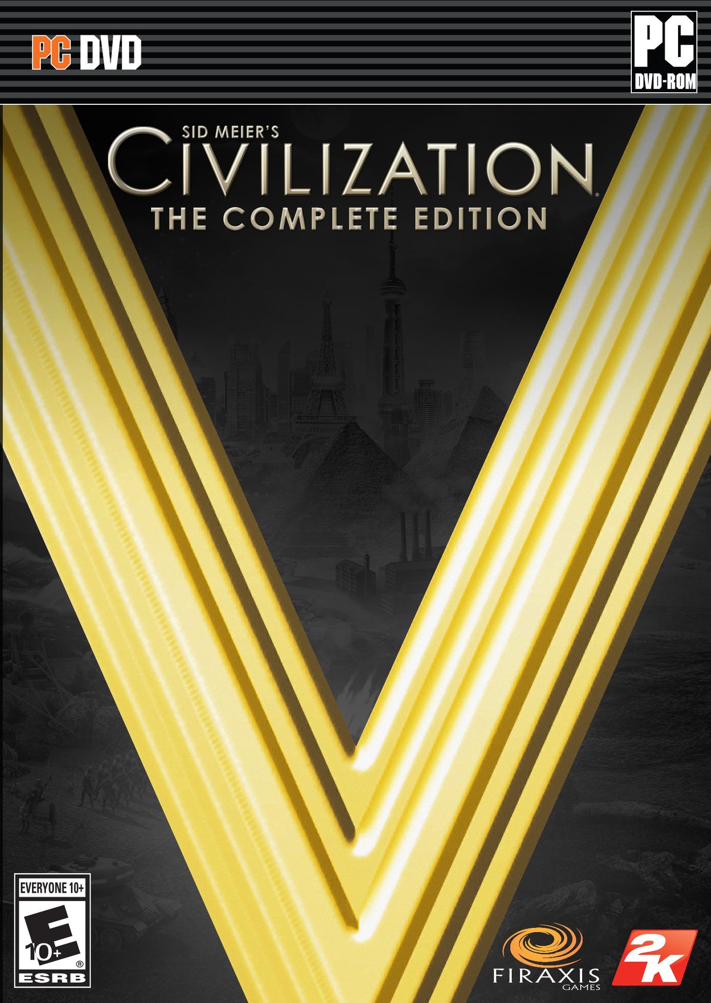 2K Sid Meiers Civilization V: The Complete Edition - PC Game, Model 41315