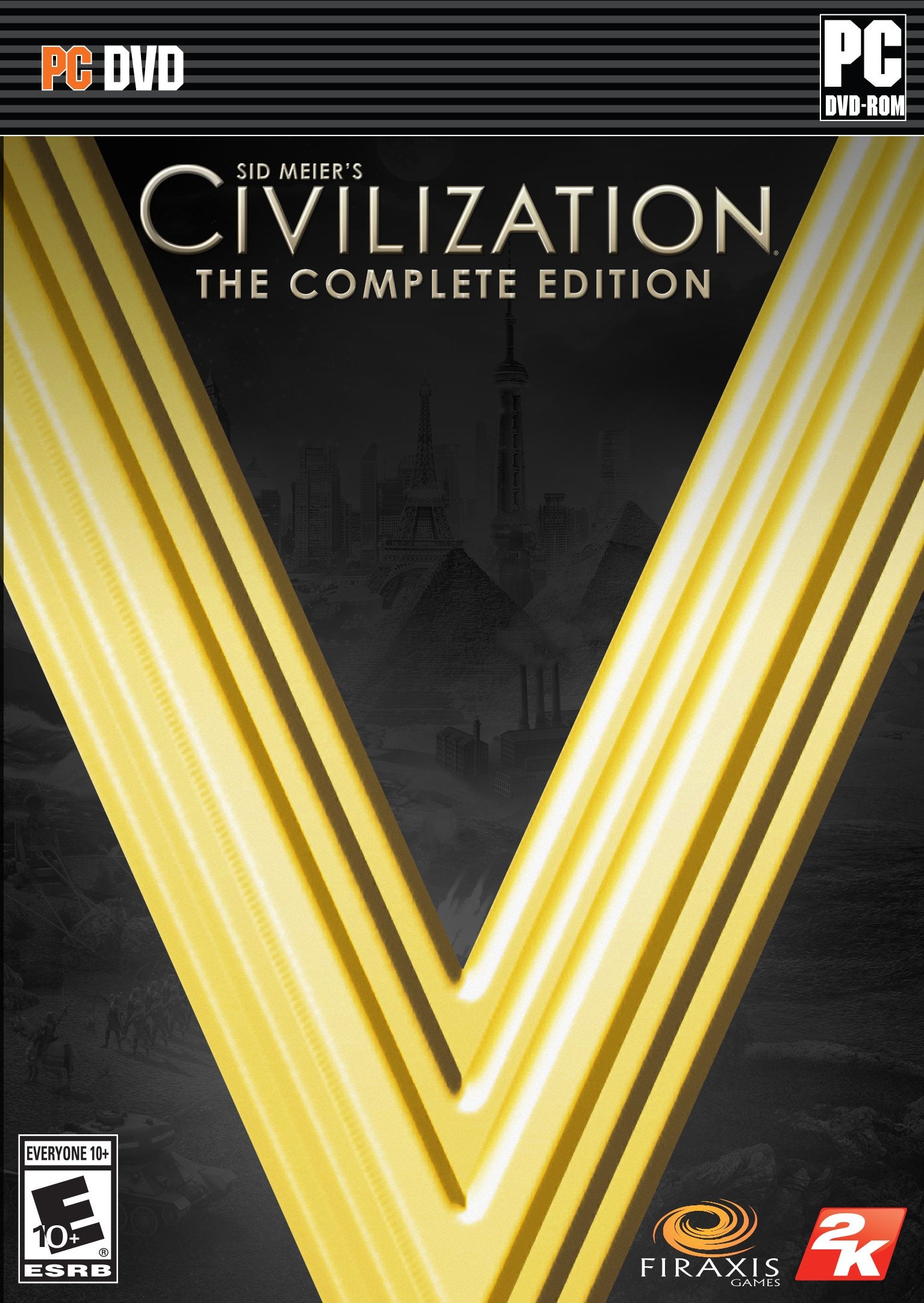 2K Sid Meiers Civilization V: The Complete Edition - PC Game, Model 41315