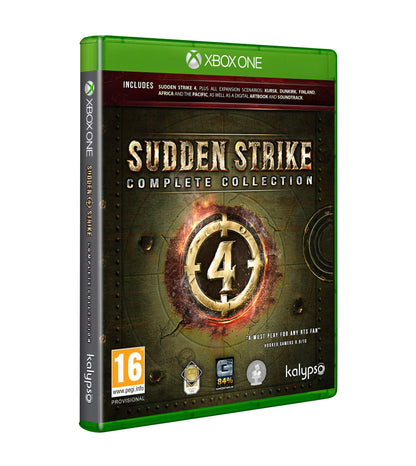 Kalypso Sudden Strike 4 Complete Collection - Xbox One Game, Tactical Strategy, Engaging Gameplay