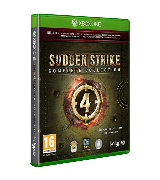Kalypso Sudden Strike 4 Complete Collection - Xbox One Game, Tactical Strategy, Engaging Gameplay