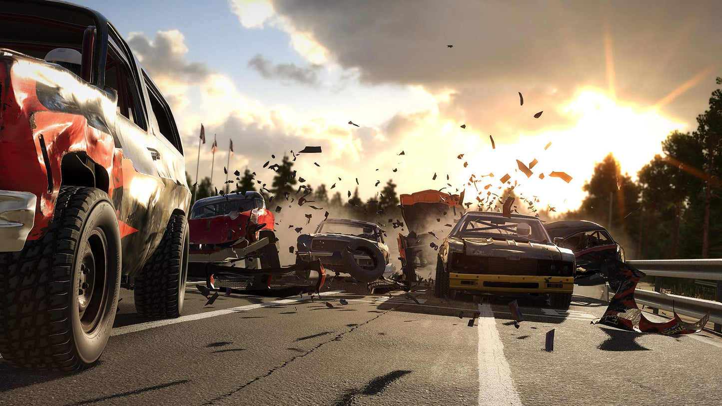 THQ Nordic Wreckfest - PS4 Racing Game, Model 9120080072818, Engaging Multiplayer Action