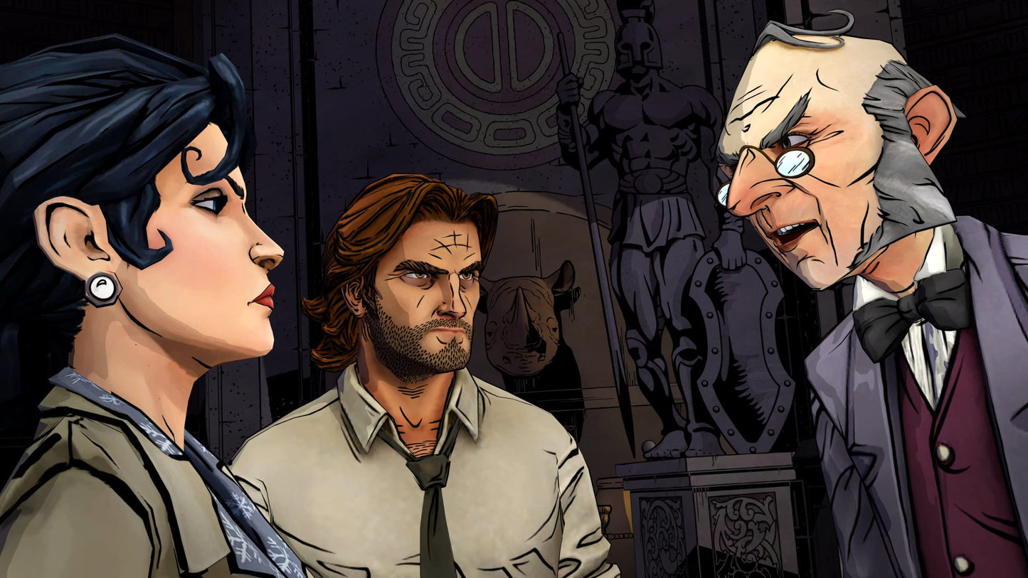 Telltale Games The Wolf Among Us Game - Model WAU-XBO, Adventure Genre, Engaging Storyline