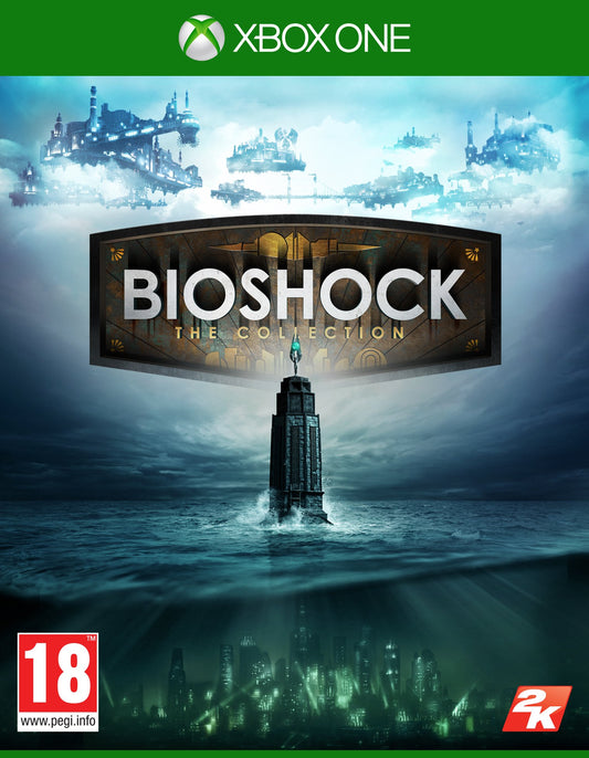 2K BioShock: The Collection - Xbox One Game, Model 294836, Action-Adventure, Single-Player, HD Graphics