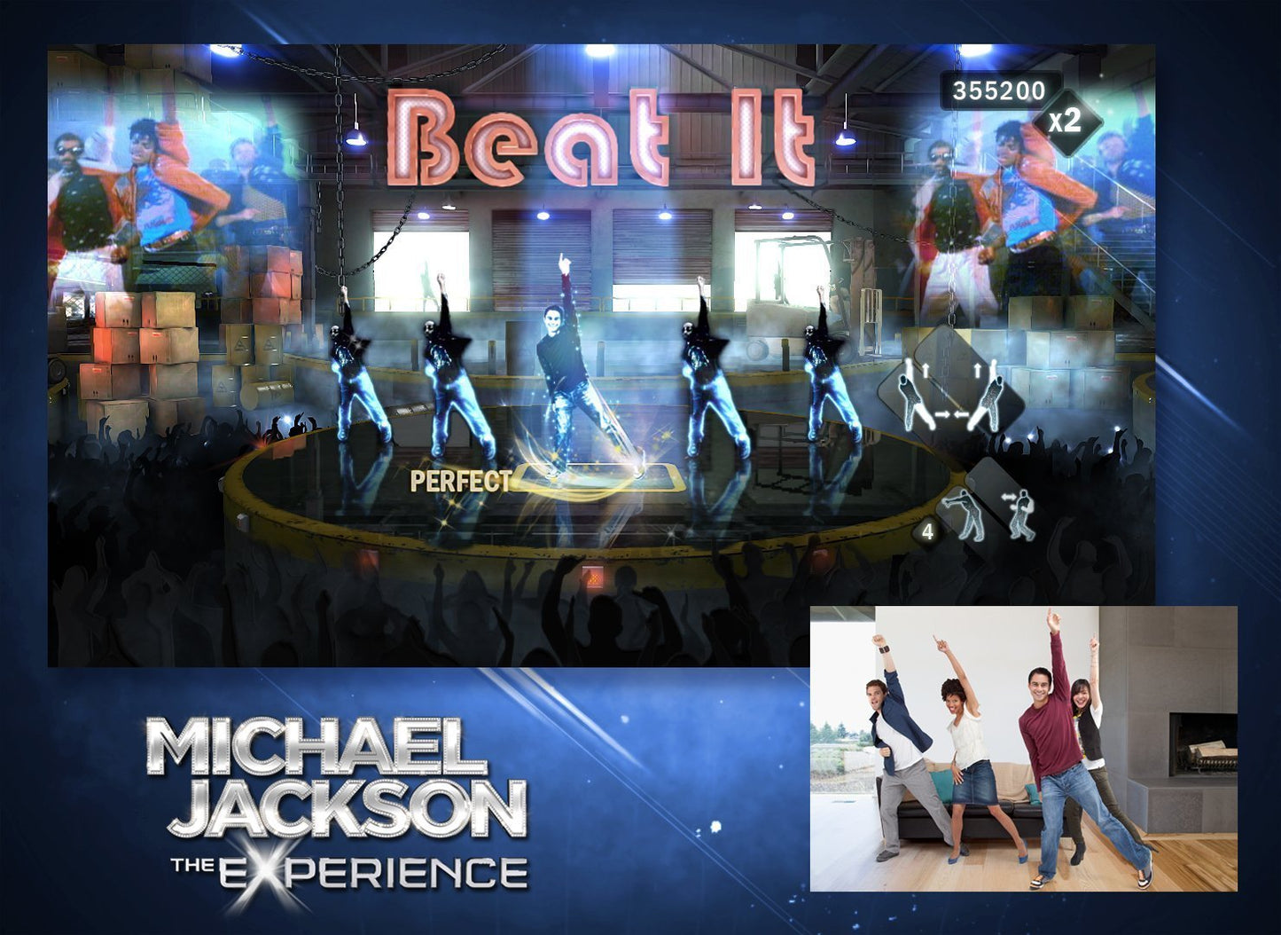Ubisoft Michael Jackson: The Experience - Walmart Special Edition (Extra Song) Model 596295-CVR