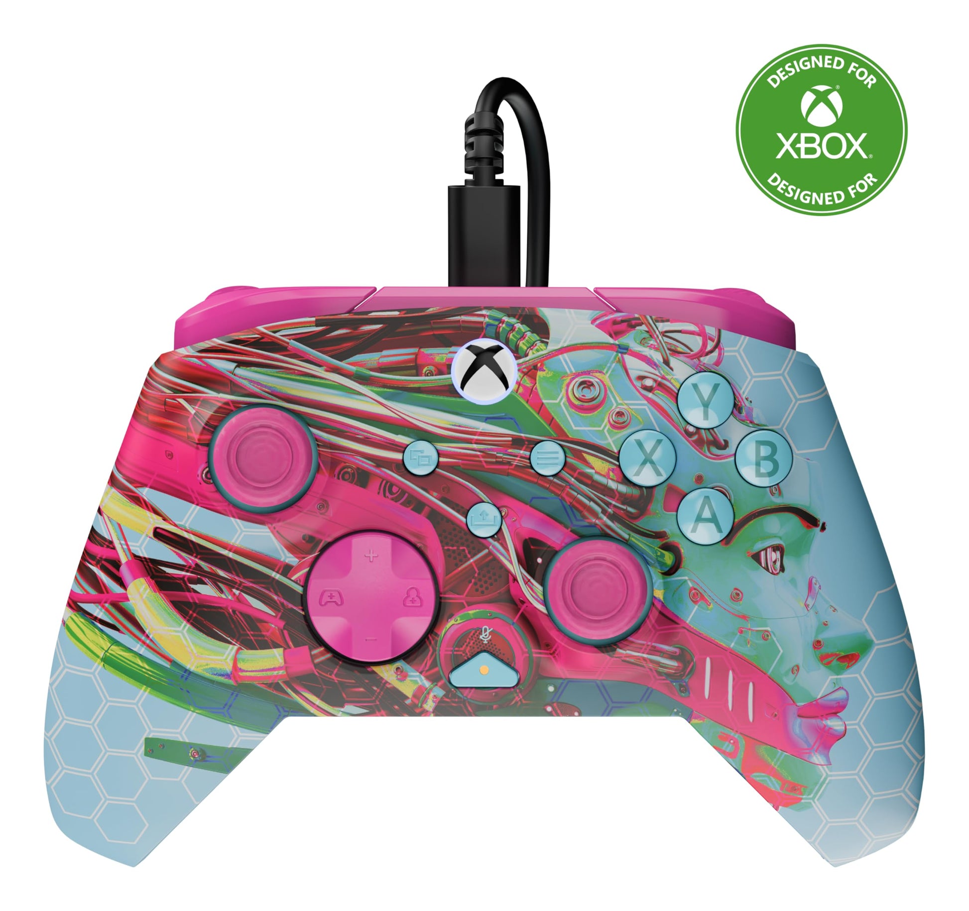 Turtle Beach Rematch Advanced Wired Gaming Controller Licensed for Xbox Series X|S  Xbox One  Windows PC - Glow  Remappable Buttons  Hair Triggers  Audio Controls  Impulse Triggers - Android Dreams