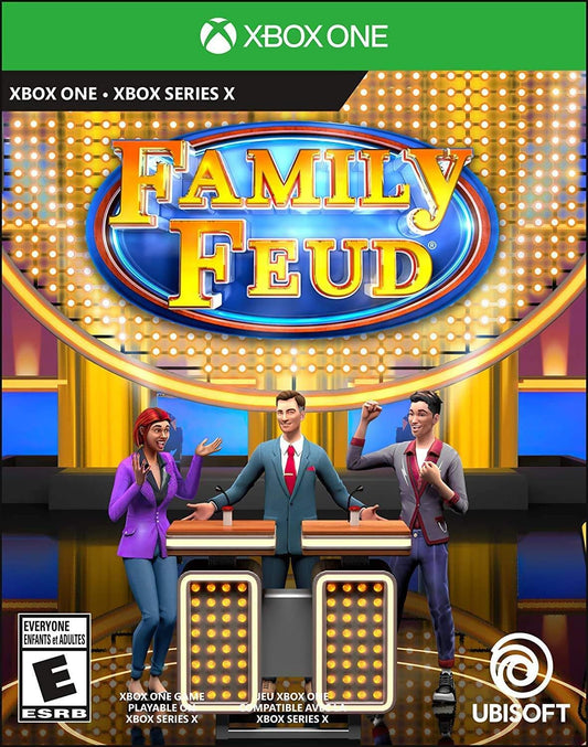 Ubisoft Family Feud - Xbox One Standard Edition, Model UBP50402274, Family Game, Fun for All Ages