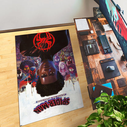 Spider-Man Across The Spider-Verse Decor Rug- 62x40 inches