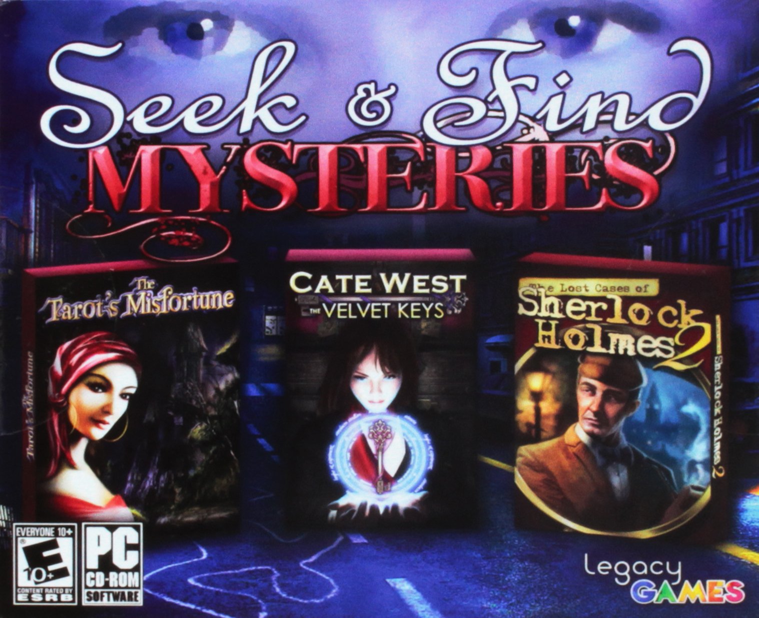 LEGACY RECORDINGS Legacy Seek & Find Mysteries Game - Model L-2199, Engaging Mystery Puzzles for All Ages